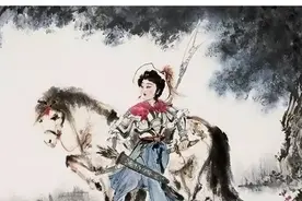 清朝陈氏女子模仿花木兰从军，没想到后来怀孕了，结局很是凄凉图片