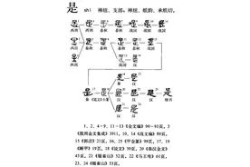 “是”字释义图片