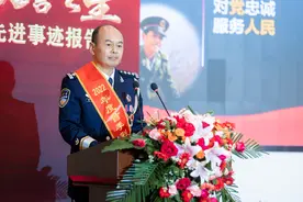 广水市公安局交警黄远波荣获2022年湖北首季“荆楚交警之星”图片