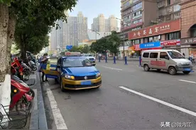 好！该多少付多少！内江城区出租车收费取消“四舍五入”——图片