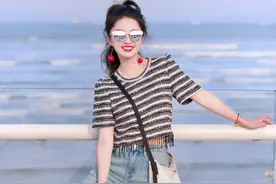 不管女人身材有多好，穿T恤得牢记这3个要点，这样才显瘦又迷人图片