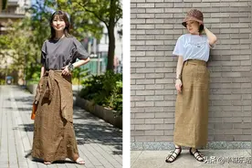 18款浅咖下装春夏混搭灵感，美翻了图片