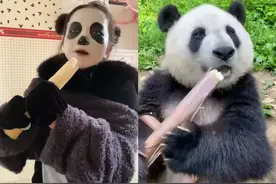 东方不败：搞怪女孩神模仿吸粉500万，网友：春晚没你我不看图片