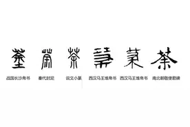 汉字探源：茶和荼两个字有什么关系？图片