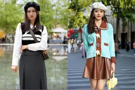 杭州女生真的太卷了，不管是长筒靴还是运动鞋，都穿得时髦有气质图片