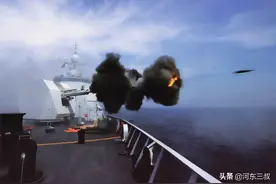 越线就打，西沙对峙47小时，052D以一敌三不惜一战强势退敌图片