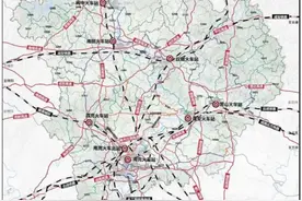 南充提出米字型高铁枢纽规划，将新增到绵阳、泸州、广安的铁路图片