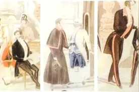 西装的起源、演变与发展图片