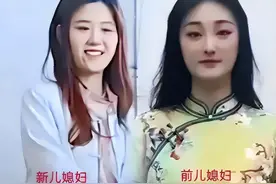 大衣哥两任儿媳都成了网红，草帽姐全家直播，草根二代开始薅羊毛图片