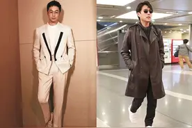 靳东、朱亚文亲身示范：西服配运动鞋，风衣不配皮鞋，帅气不油腻图片