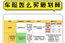汽车买保险，哪几种最划算？图片