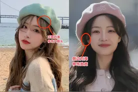 果然，脸大的女生还是戴“贝雷帽”好看，精致显脸小不说，还洋气图片