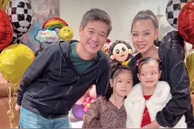 钟丽淇为12岁长女庆生，透露女儿仍不会走路，站立拍照需要搀扶图片