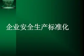 新版《企业安全生产标准化基本规范》（GB/T33000-2016）图片