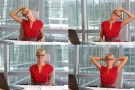 「纠正体态」二步教你快速告别“含胸驼背”+“肩颈酸痛僵硬”图片