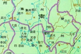 通过地图，了解四川省巴中市从古到今的历史变迁图片