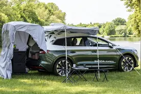 斯柯达Roadiaq概念车发布，29名学生将Enyaq从SUV变身旅居房车图片