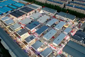 济南最大夜市环联夜市旧址10.6亿元被拍，将用作回迁安置房图片