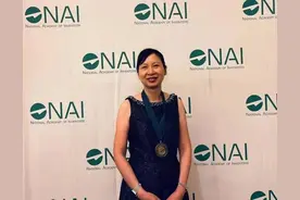 近日，南京大学校友陈迎迎当选美国国家发明家科学院院士！图片