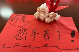 蓝姐姐版手势舞祝福母亲图片