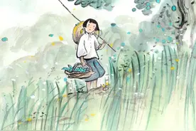 插画 | 蝉鸣的夏日里，儿时美好又惬意图片