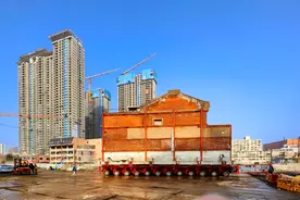 建筑结构丨历时43天，平移230米！上海这5栋“90岁高龄”历史建筑“回家”啦图片