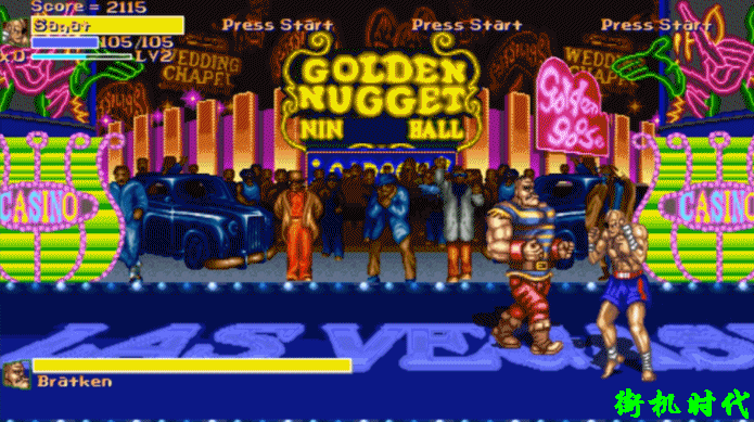 街机改版已经做到什么程度了，格斗游戏人物乱入闯关游戏