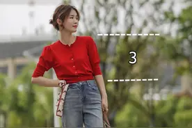 女生夏天穿搭，要学会“三七分穿法”，显高又显腿长图片