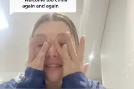 18岁美国少女被征服：中国菜太好吃！告别冬奥，第2次哭了图片