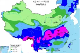 明日2号强降雨来袭，大雨暴雨大暴雨分布下列地区，今夏发大水？图片