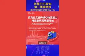 阿里财报：菜鸟外部收入增长27%，国际快递领先优势扩大，助力“货通全球”图片