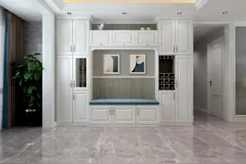 一踏进门就舍不得走，这45款餐边柜设计美哭了图片