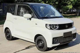 新车 | 电动微型车，全新车标/动力不变，新款奇瑞QQ冰淇淋实车曝光图片