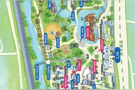 万岁山大宋武侠城，全新游览地图+攻略来啦！图片