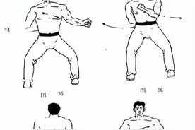 筋骨内脏强壮功拍打法(六)胸背部拍打法图片