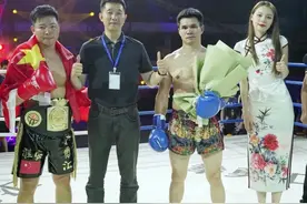 “淮城决”燃爆淮安！刘勇夺得WKA亚洲金腰带！图片