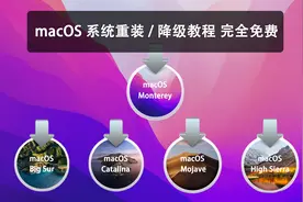 苹果mac电脑如何重装和降级系统｜轻松降回 Catalina Mojave等系统图片
