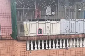 邻居阳台贴三面镜子，男子屡次沟通遇阻，随后举动令网友直呼解气图片