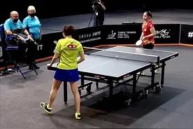 罕见！中日一场乒乓大战耗时77分钟，裁判强制干预、启用特殊规则图片