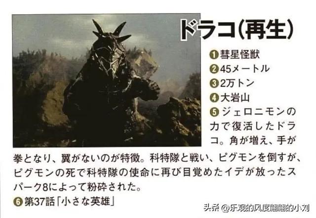 初代奥特曼怪兽图鉴大全
