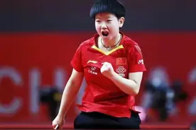 破案了！孙颖莎为何4-0横扫王曼昱？刘国梁说出大实话，球迷等到图片