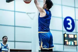 外号小姚明！内线巨人被广东队培养！他在海外打球追梦，实力怎样图片