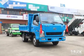 2.02米无惧车库限高！一汽红塔1系自卸车可轻松进出地下室图片