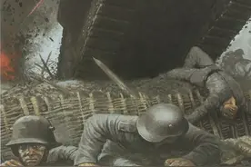 英文马克1型坦克，坦克的鼻祖，一战时为"破局"而生图片