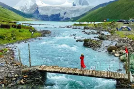 西藏绝世秘境萨普神山，道路奇烂风景绝美，门票100元看看值不值图片