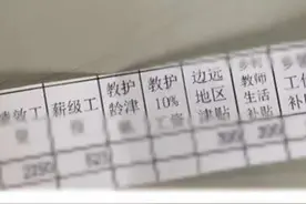 详解教师工资条明细图片