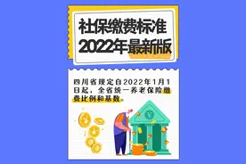 2022年成都社保缴费标准最新版图片