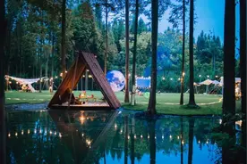 1h直达超好耍露营地！这五处秘密基地出片率100%，带你在星空下篝火旁，拥抱元气秋日大自然~图片