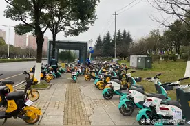 乱停乱放？部门督促共享电动车“摆整齐”！｜融媒问政·问政回访图片