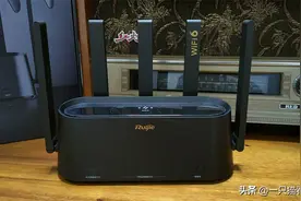 自建小别野的全屋WiFi，锐捷蜂鸟旗舰路由套装图片